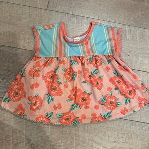 MATILDA JANE GIRLS SIZE 2 SLEEVELESS TANK SHIRT
